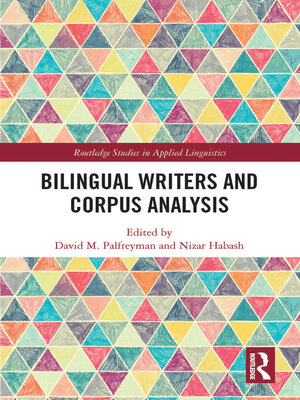 cover image of Bilingual Writers and Corpus Analysis